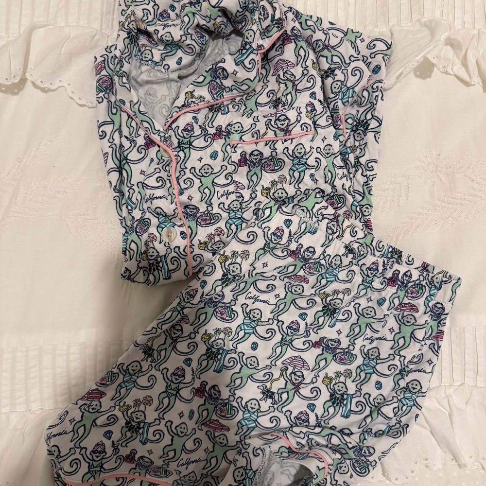 Beverly Hills Roller Rabbit polo pjs